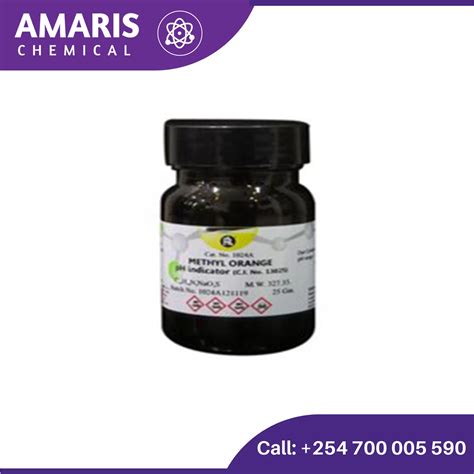 Methyl Orange Disodium Salt 25gm Amaris Chemical Solutions