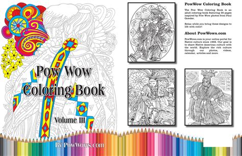 Pow Wow Coloring Book Volume 3 Pow Wow Photos Native