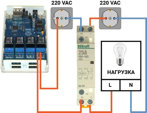 Ethernet реле RODOS-10: на 4 реле 220В, купить родос по низкой цене