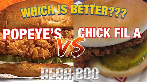 Popeyes Chicken Sandwich Vs Chick Fil A Spicy Chicken Sandwich Youtube