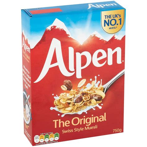 Alpen Original Muesli 750g Woolworths