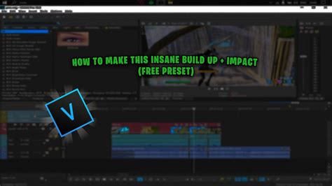 How To Make This Insane Build Up Impact Free Preset Edit Like