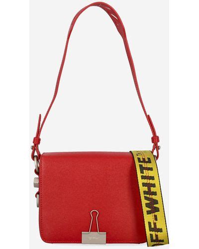 Red Off White C O Virgil Abloh Bags For Women Lyst