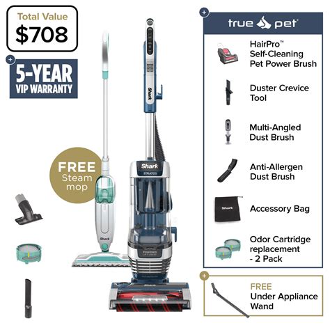 Shark Stratos® Upright Vacuum with TruePet® Upgrade - Upright Vacuums