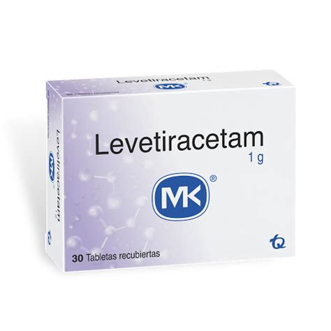 Levetiracetam 1g Caja X 30 Tabletas