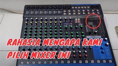 Rahasia Review Singkat Alasan Beli Mixer Yamaha MG16XU Ori Untuk