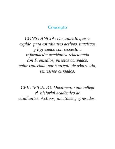 Certificados Y Constancias PDF