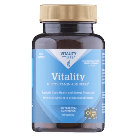 Vitality Multivitamin Mineral Men