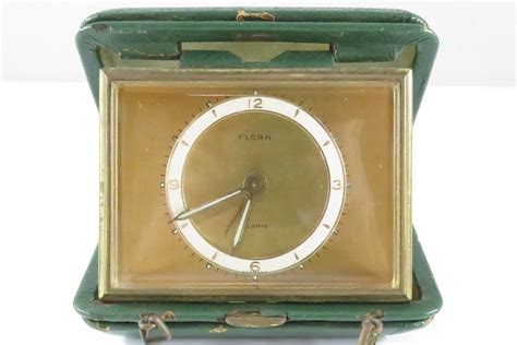 Vintage Florn Travel Alarm Clock For Restoration The Florn Etsy