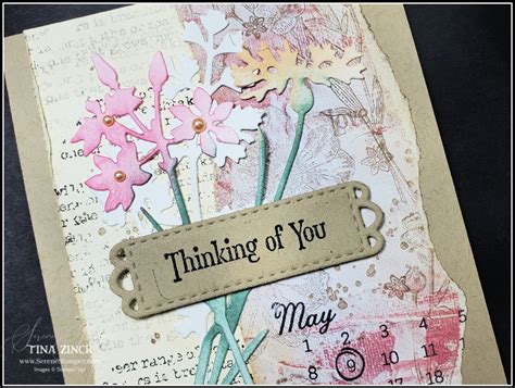 Quiet Meadow Thinking Of You Card Tina Zinck Stampin Up Demonstrator