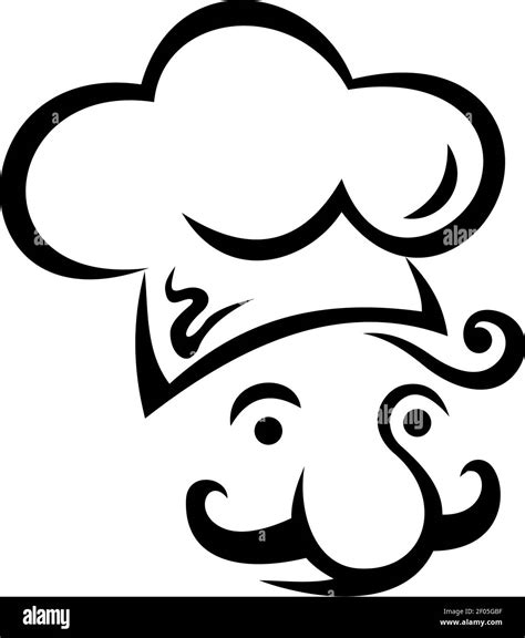 Georgian Baker Or Man Cooking Food In Hat Isolated Vector Chef Cook