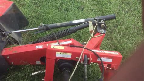 Mowing Hay With Kubota DM1024 Disc Mower YouTube