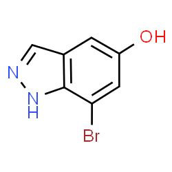 7 Bromo 1H Indazol 5 Ol CAS 1512720 83 0 Chemsrc