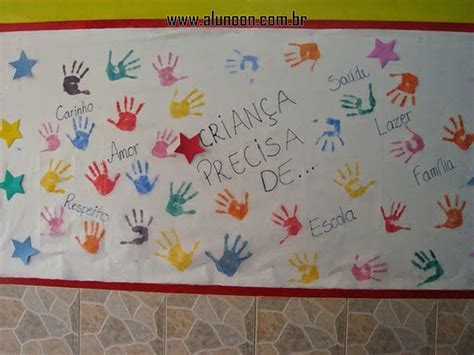 40 Ideias De Murais Para O Dia Das Crianças Educação Infantil Aluno On