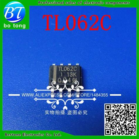 100PCS TL062CDT SOP8 TL062C SOP 062C TL062 SMD New And Original IC Ic