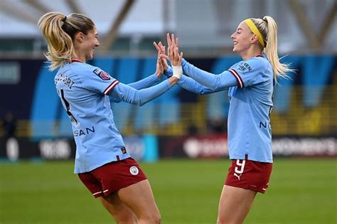 Chloe Kelly Nets Her First Goal Of The Season In Man City S Dominant