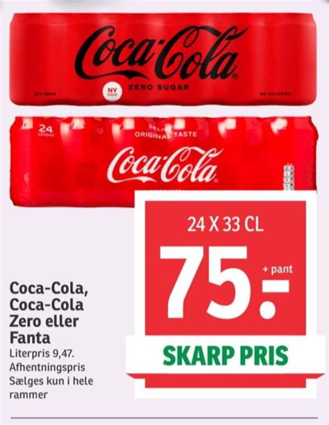 Cola Coca Cola Zero SPAR Marts 2024 Alle Tilbudsavis