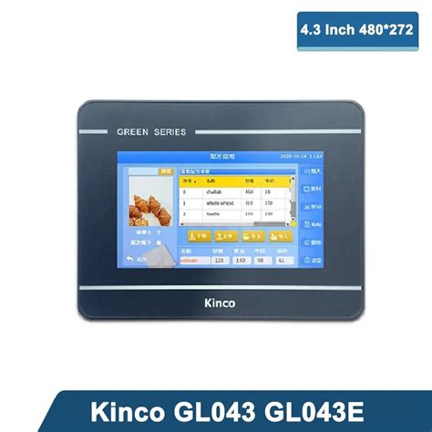 Kinco Panel De Pantalla T Ctil GL043 GL043E Dispositivo De 4 3 Pulgadas