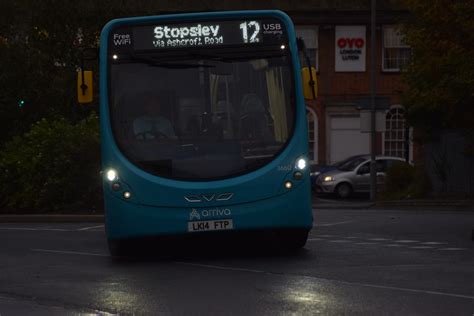 3660 LK14 FTP Osf Luton Interchange 13 10 20 Arriva Buses Aaron