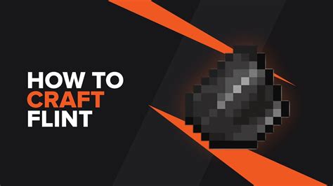 How To Make Flint In Minecraft Youtube