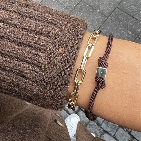 Armband Kordelzug W Rfel Eliz Juwelier Gold Und Schmuck