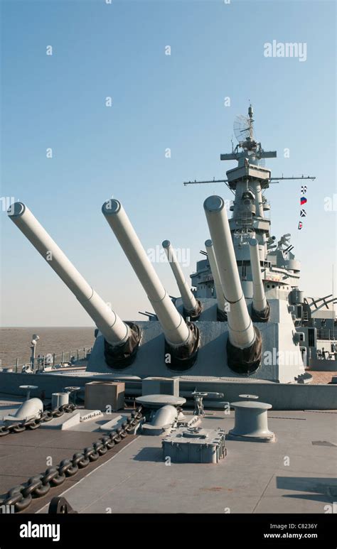 Alabama Mobile Uss Alabama Battleship Memorial Park In Service 1943