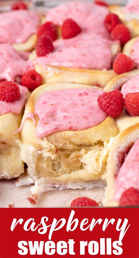 Raspberry Jam And Cream Cheese Fill These Soft Fluffy Raspberry Sweet