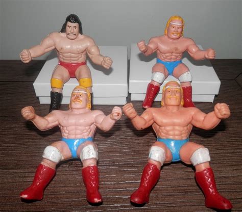 Wwf Hulk Hogan Thumb Wrestler And Friend Set 4 Vintage 1980s Toy 4