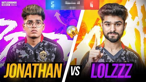 Jonathan Vs LolzZz Pure 1v1 TDM Fight Jonathan Mayur Bhai Vs LolzZz