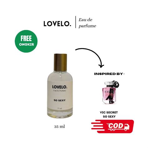 Jual Lovelo So Sexy Parfum Pria Wanita Tahan Lama Aroma Floral Fruity