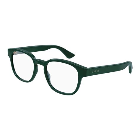 Gucci Green Men's Square Eyeglasses M000789 - ItsHot