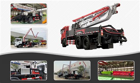 Different Length Of Concrete Boom Pump DASWELL