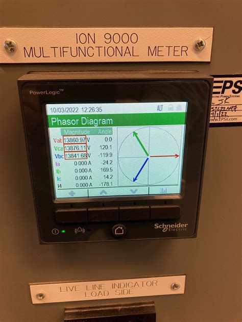 Solved Pm8000 Ion9000 Phasor Diagram Colors Schneider Electric Community