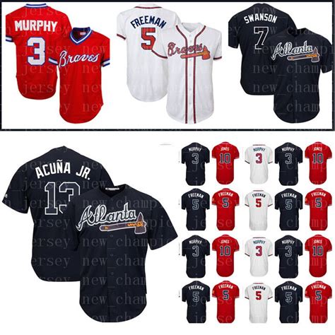 Compre Camiseta De Los Atlanta Braves Para Hombre Ronald Acuna Jr