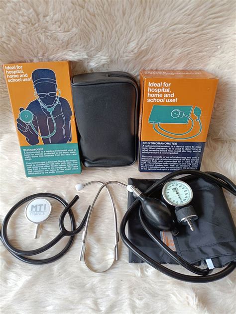 MTI France Aneroid Sphygmomanometer With Stethoscope Lazada PH