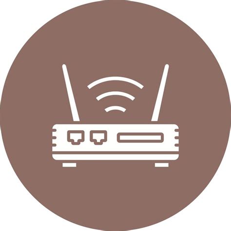 Premium Vector Wifi Router Icon