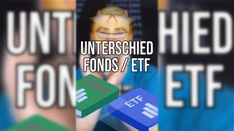 FONDS VS ETFs Was Ist Besser Was Ist Der Unterschied YouTube