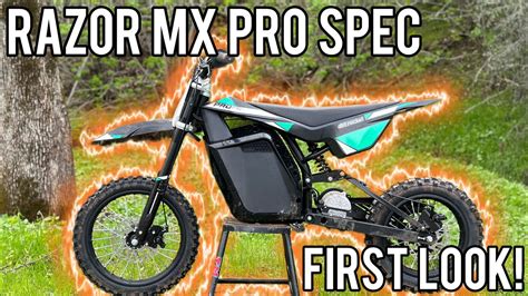 Razor Mx Pro Spec Dirt Bike First Look Youtube