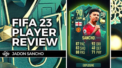 90 Winter Wildcards Jadon Sancho Player Review Fifa 23 Ultimate Team