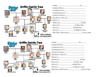 Spanish Family Tree by Sally's Spanish Class | Teachers Pay Teachers