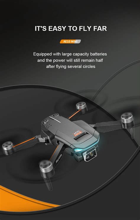 2024 Ae8 Evo Gps Positioning 6k Hd Three Camera Drone Aerial