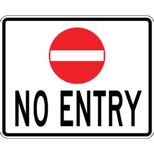 No Entry Signs Images - ClipArt Best