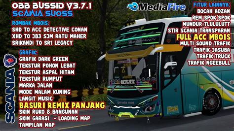 Obb Bussid Terbaru V3 7 1 Sound Scania Suoss Full Rombak Grafik