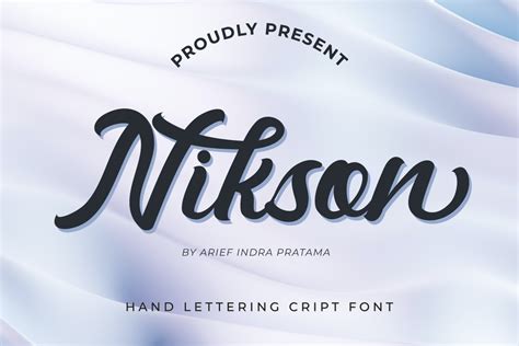 Nikson Font By Arief Indra Pratama Creative Fabrica