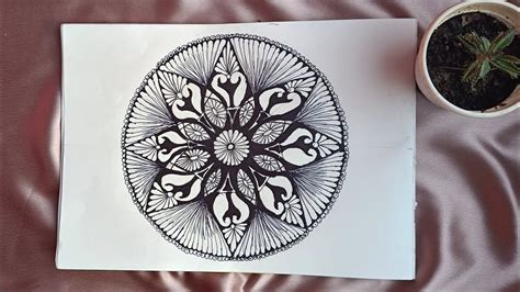 mandala art for beginners | easy mandala art | step by step tutorial ...