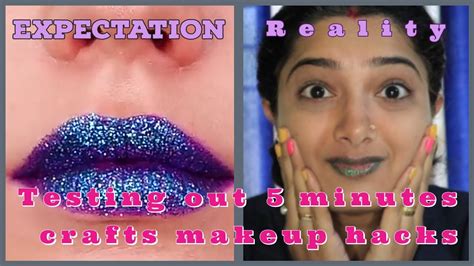 Testing 5 Minutes Craft Viral Makeup Hacks Does It Really Works