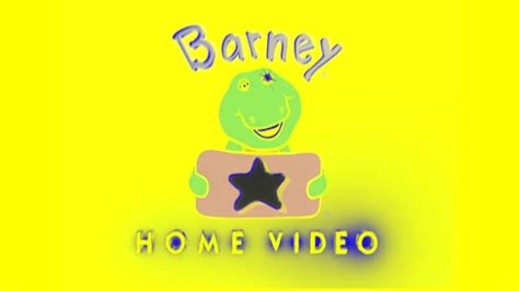 Barney Home Video Logo Effects