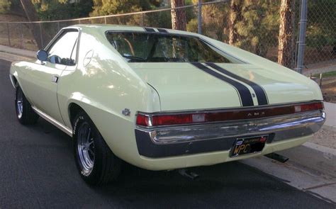 1968 Amc Amx 390 Rear Barn Finds