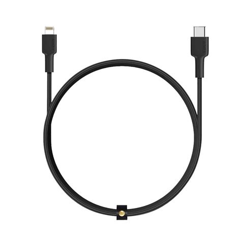 Purchase Aukey Braided Nylon Iphone Usb C To Lightening Sync Charge