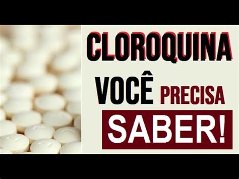 Saiba do que é feito a CLOROQUINA YouTube